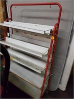 RED/ WHITE LITTLE DEBBIE DISPLAY RACK