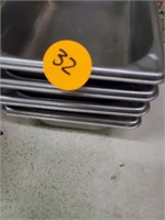 INDUSTRIAL 4 SHALLOW WARMER PANS