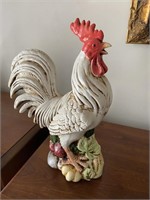 Vintage Ceramic Glazed Chicken Figurine