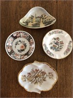 Vntg Collection of Hand-Painted Decorative Plates