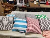 Bunch of Patio Pillows