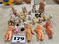 Vintage Baby dolls - figurines
