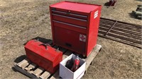 Tool Chest, Tool Box w/ Misc Tools and