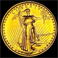 1987 $5 Gold Half Eagle UNCIRCULATED 1/10Oz