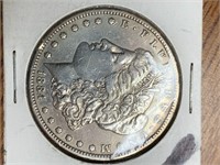 1884 Morgan One Dollar Coin