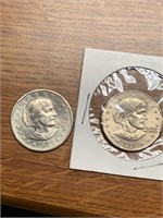 1979 & 1999 Sunan.B.Anthony Dollar Coin