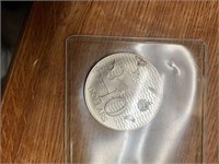 1973 Trinidad 10 Dollar Silver Coin