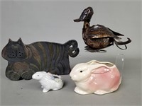 Lot of 4 Animal Figurines