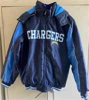 845 - NFL CHARGERS JACKET SIZE MED