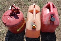 Assorted Diesel & Gas Cans