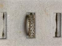 14K Gold Diamond Ring Weight 3.8
