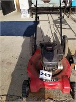 Huskee push mower - not running