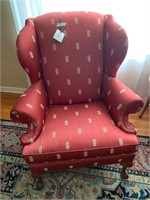 Beautiful lean wing back chair