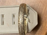 Sterling Silver Bangle Bracelet Weight 18.2