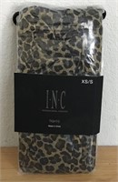 NWT INC LEAPARD PRINT TIGHTS  XS/S  $15