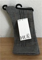 NWT HUE GRAY STRIPE SOCKS O/S  $7