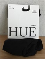 NWT HUE BLACK TIGHTS XL/XXL  $15