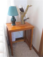 End Table and Decorations