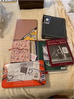 PHOTO ALBUMS AND SKETCHING MATERIALS