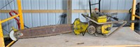 Vintage McCulloch Motors 2 Man Chainsaw -
