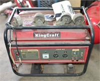 King Craft 5 1/2HP Gas Powered 2500 Watt