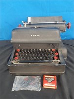 Vintage 1935 IBM Electric Typewriter w/Ribbon