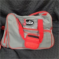 "Cavenders" Justin promotional Duffle Bag