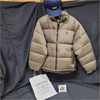 Browning Quilted Puffer Jacket (L) / Hat