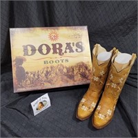 "Dora's" Cowboy Boots Size 7