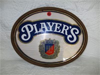Player's Lager Beer Sign 13" Oval