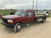 1995 Ford 350 Rollback Truck.