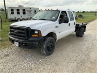 2005 Ford 350 Flatbed Truck