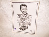 Lot of 7 Tony Stewart by Dale Adkins Posters