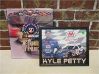 Kyle Petty Picture & 50 Yrs of Nascar Book