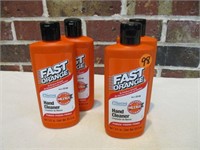 4 NEW Bottles Fast Orange Hand Cleaner