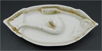 Antique German Porcelain Pipe Tray