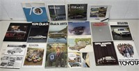 Lot Of Vintage Automotive Brochures
