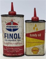 Vintage Handy Oiler Oil Can Lot