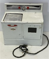 Vintage Little Chef Pressed Steel Oven Toy