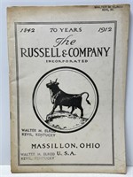 1912 Russell & Company Steam Engine & Thresher