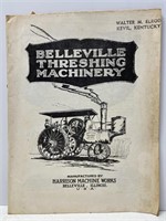 Harrison Machine Works Threshing Machine Brochure