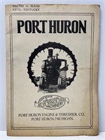 Port Huron Engine & Thresher Co. Brochure /