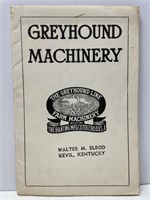 Greyhound Farm Machinery Brochure / Catalogue