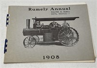 1908 Rumely Engines & Threshing Brochure /