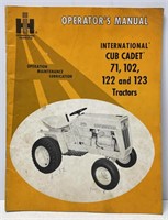Vintage International Harvester Cub Cadet 71
