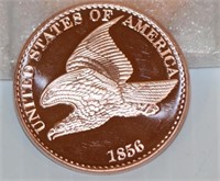 11 One A.V.D.P. Ounce Pure .999 Copper Eagle Coins