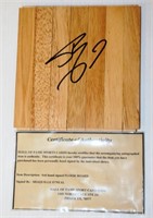 Shaquille O'Neal  Autographed Floor Board