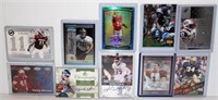 10 Signed Football Cards - Rookies