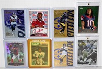 6 Football Cards - Rookie, Signed