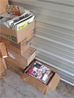 SEVEN BOXES FUL OF HOME DECORATING TIPS MAGAZINES,